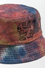 Basquiat Tie Dye Bucket Hat Tie Dye Bucket Hat Tie Dye Basquiat