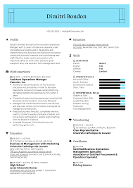 This operations manager resume template for word starts with a good summary statement. Assistant Operations Manager Resume Example Kickresume