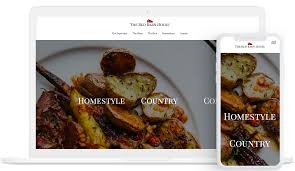 restaurant website design solution