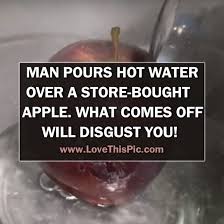 Learn more about world of warcraft ®: He Pours Boiling Water Over A Store Bought Apple What Comes Off Wow This Will Disgust You
