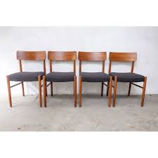 Find scandinavian in furniture | buy or sell quality new & used furniture locally in toronto (gta). Vintage Set Of 4 Danish Teak Dining Chairs 1950s Design Market