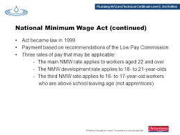 If you are under 19 (or still in the first year of your apprenticeship) there is a minimum apprenticeship rate, but employers can and often do pay more. Chapter 14 Employment Rights And Responsibilities Ppt Download