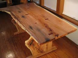 Discover our stunning range of dining tables in a variety of classic and modern designs to effortlessly enhance your dining area. Live Edge Quartersawn Red Oak Cherry Trestle Dining Table With Personality Wooden Dining Table Designs Walnut Dining Table Oak Table