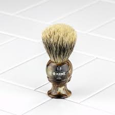 Men's guide to get the best shave. Kent Of England Pure Badger Hair Shaving Brush Medium Horn From Kent Of England Kent Of Inglewood Canada S Shave Shop