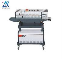 Vacuum Sealing Machine Nitrogen Gas Flushing Continuous Band Sealer  Nitrogen Sealer