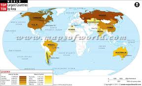 What Are The Largest Countries In The World By Area India World Map Buy World Map Countries Of The World