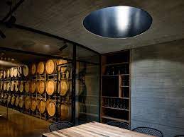 kerstin thompson adds underground tasting room to australian winery tasting room cellar design cellar door