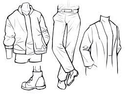 If you've done a sketch of the body learn how to draw pants simply by following the steps outlined in our video lessons. Drawing Drill 13 Gestures Clothes And Faces Smirking Raven Pants Drawing Drawing Clothes Drawing Anime Clothes