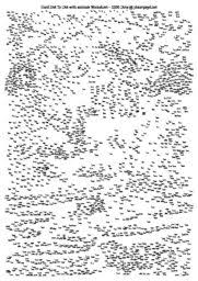 Connect the dots to reveal the picture of the owl! Extreme Dot To Dot Printable Animal 4898 Dots Planet Psyd