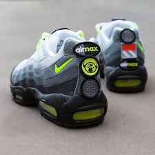 Nike Air Max 95 Patch Not A Massive Fan Of These But They Are In The Colour Way I Love Sneakers Men Fashion Mens Nike Shoes Nike Shoes Outlet