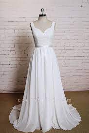 Square Neck Lace Chiffon A Line Wedding Dress A Line Wedding Dress Top Wedding Dresses Lace Top Wedding Dress