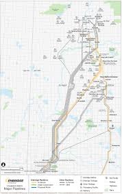 Enbridge line 9 oil pipeline. Maps Enbridge Inc