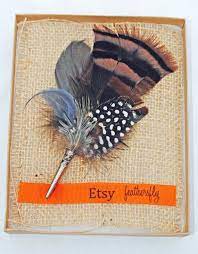 Traditional European Hunting Hat Feather Pin Free Us Shipping Feather Hunting Hat Etsy Uk