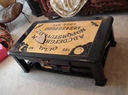 Ouija Board Coffee Table Goth Home Decor Horror Decor