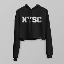 New logo and identity for nysc, wsc, bsc, and. Womens Black Cropped Hoody With Nysc Logo Dem 2 New York Soundclash Records