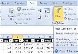 Filter a range of data Turn Off Filters In Excel Table Contextures Blog