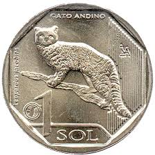 The andean mountain cat is labeled as endangered on the iucn red list since only about 2,500 individuals of this species are believed to survive in the wild. 1 Sol Commemorative Coin Of Peru 2019 Endangered Fauna From Peru Yellow Tailed Wooly Maonkey Andean Mountain Cat