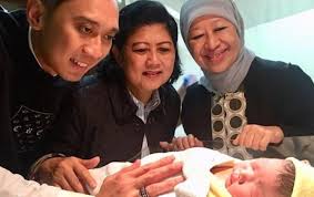 Bayi laki laki yang lahir dibulan januari dengan selamat dan kelak tumbuh jadi lelaki yang terhormat dan makmur. Lahir 1 Januari Ternyata Ini Arti Nama Cucu Keempat Sby