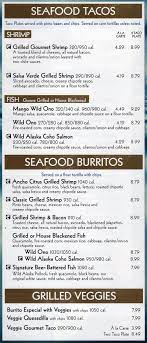Rubio's tuesday special rubio's has fish tacos for just $1.75 after 2:30 pm every tuesday , or $2 for the fish taco especial. Rubio S Menu With Prices Slc Menu