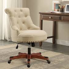 Executive Office Chair Upholstered Armless Wood Base Wheels Desk Furniture New Devinebestbuys Ex Executive Office Chairs Office Chair Blue Chairs Living Room