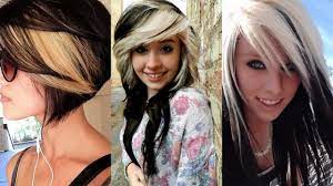 Black Hairstyles With Blonde Highlights Hair Highlights Blonde Highlights Scene Hair Colors