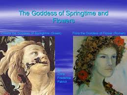 And, as if that isn't enough of a mystery, april also has yet another origination story. The Goddess Of Springtime And Flowers Ppt Video Online Download