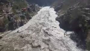 A glacier burst in the chamoli district in the indian state of uttarakhand has triggered an avalanche and flooded the dhauliganga river in joshimath. Dl Apz Vxx638m