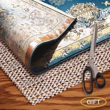 Amzok Area Rug Pad Grippers 2x6 Non Slip Rug Pad 2x6 Rug Pad Under Rug Non Skid Under Cushions Extra Grip For Hardwood Floor R In 2020 Cool Rugs Area Rug