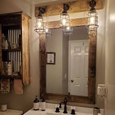 Rustic vanity lights not only provide task lighting for grooming, they also create ambient lighting. Espresso Industrial Modern Rustic Bathroom Set Of 3 Towel Etsy Rustic Bathroom Lighting Rustic Bathrooms Rustic Bathroom