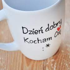 #kubek #gadżet #dlamiłośnikówzwierząt #pies #kot #królik #dlapsiarzy #kociara #futrzak #pomysłnaprezent. Kubek Porcelanowy Z Fajnym Napisem Walentynki
