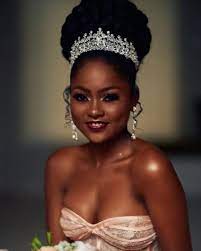 20 Wedding Hairstyles For Black Women Inspired Beauty Black Brides Hairstyles Natural Wedding Hairstyles Black Wedding Hairstyles