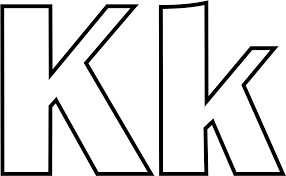 Enjoy these coloring pages and posters, an extension of the outer space theme, suitable for toddlers, preschool and kindergarten. File Classic At Coloring Pages For Kids Alphabet Coloring Pages K Clipart Large Size Png Image Pikpng