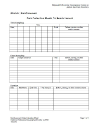 Reinforcement Data Collection For More On Reinforcement Visit Npdc On Asd Http Autismpdc Fpg U Data Collection Sheets Data Collection Data Collection Forms