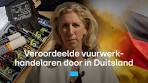 Veroordeelde vuurwerkhandelaren gaan door in Duitsland ... - YouTube