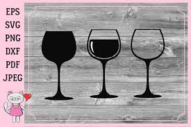 The files at the end of the post are for personal use only. Wine Glasses Graphic By Magic World Of Design Creative Fabrica