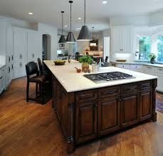 A kitchen island should be at least 2 feet deep. Kitchen Island With Stove Top Whaciendobuenasmigas