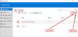 Configuration Manager 1902 Software Center More Than Patches