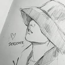 Dibujos Bts Faciles A Lapiz Dibujos Bts Kpop Drawings Sketches Art Sketches Whatsapp descarga los stickers de bts en tus conversaciones. pinterest