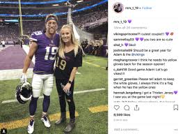 Vikings is a historical drama television series written and created by michael hirst for the television channel history. Adam Thielens Wife Caitlin Thielen Who He Dating