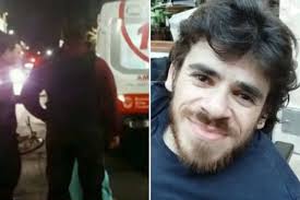 Franco Rinaldi chocó a una repartidora y fue asistido por el diputado  Martín Tetaz