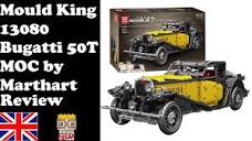Mould King 13080 - Bugatti 50T - Review - YouTube