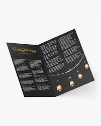 Download Textured A5 Brochure Mockup In Stationery Mockups On Yellow Images Object Mockups PSD Mockup Templates