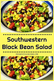 Black Bean Corn Tomato Salad Calories You Ll Love This Fantastic Southwestern Black Bean Salad With Corn Tomatoes And Avocado It S Bean Salad Recipes Bean Salad Recipes Easy Corn Salad Recipes