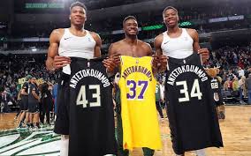 Athanasios rotimi thanasis antetokounmpo is a greek professional basketball player for the milwaukee bucks of the national basketball asso. 8anashs Antetokoynmpo Newsbeast