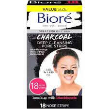 Biore Charcoal Deep Cleansing Pore Strips 18ct Pin On Christmas 2k19