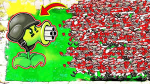 How to draw gatling pea. Zombotany 2 Team Gatling Pea Vs 99 Football Zombies Pvz Hack Cute Pokemon Wallpaper Plants Vs Zombies Zombie