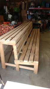 Dugout Bench 12 Feet Long From My Workshop Coldwater Primitives Backyard Baseball Dugout Baseball Dugout