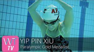 Swimmer yip pin xiu achieved a season best in the 100m backstroke (s2) which she participated in on august 25 after clocking 2min 14.46sec to win her heat. Singapore Paralympic Gold Medalist Swimmer Yip Pin Xiu S Amazing Story Short Youtube