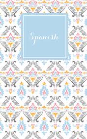 Spanish Binder May Designs Personalized Notebook School Binder Covers