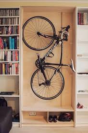 Birch Plywood Bike Hanger Inspired By The Billy Bookcase By Juanmurphy Rangement Velo Appartement Deco Maison Accroche Velo